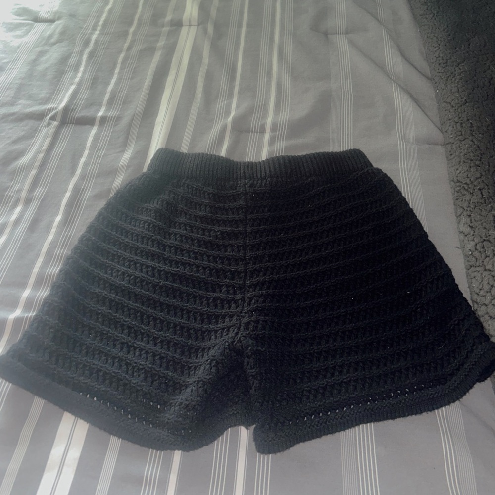Target black knit shorts! 🖤